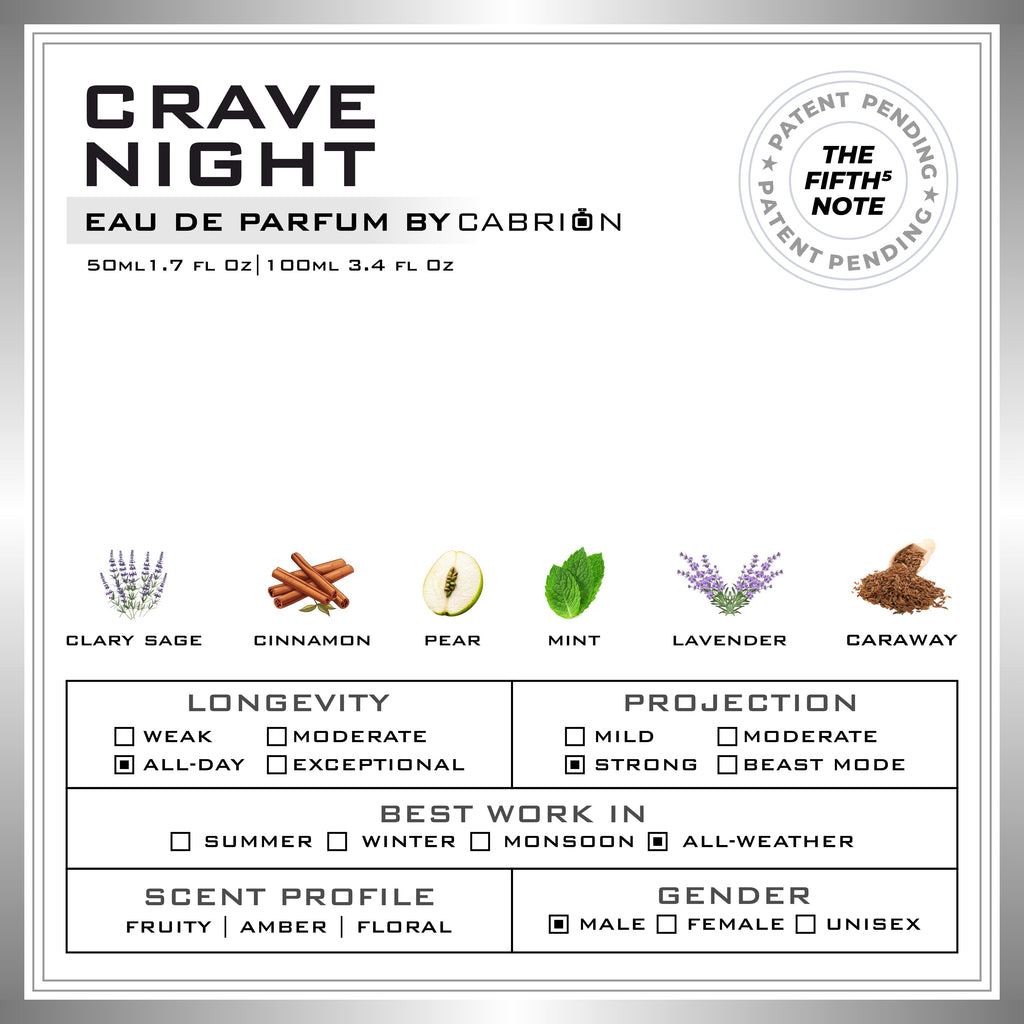 Crave Night  I  Eua de Parfum